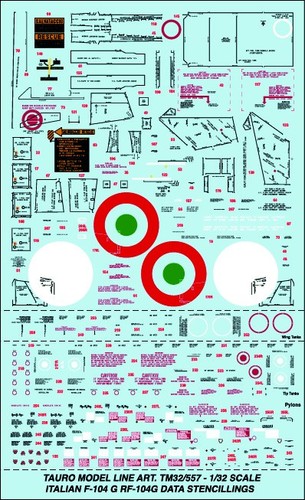 Tauro model tm32 557 104g - tauro, rf/f-104g