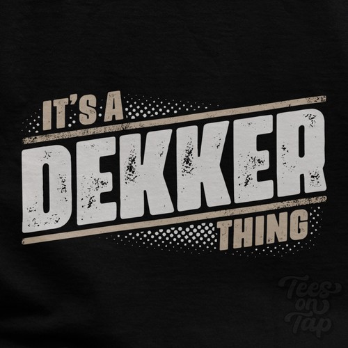 Shirt a dekker thing - t-shirt,