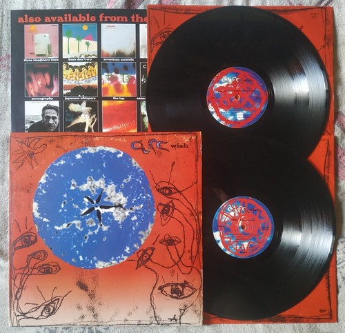 Cure wish lp 1992 rare - cure,