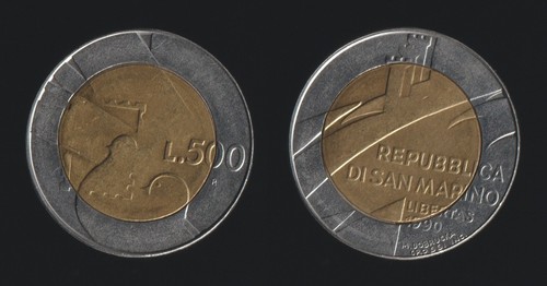 San marino 500 lire 1990 - marino,