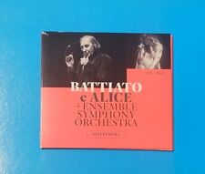 Battiato e Alice + Ensemble Symphony Orchestra / Live In Roma cd + dvd 