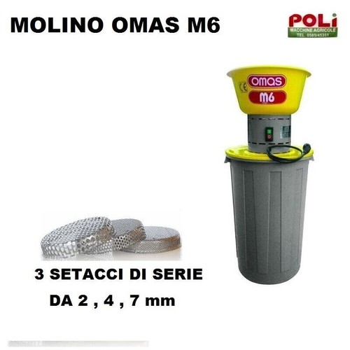 Molino elettrico omas per - omas,