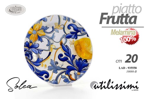 Piatto piano melamina servizio