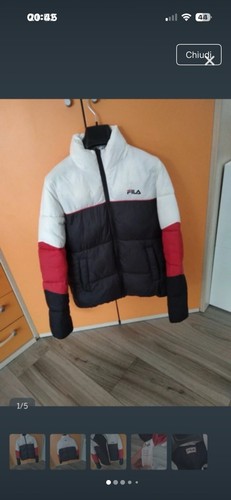 Fila piumino uomo tricolore - l,