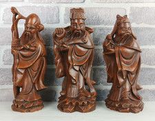 LOTTO 3 STATUETTE IN LEGNO -