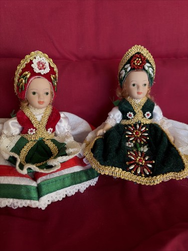 Bambole ungheresi abito - bambole,