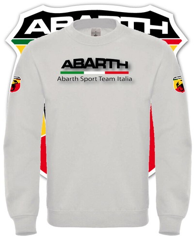 Felpa girocollo abarth - girocollo, 595