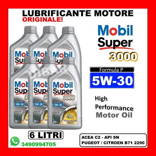Lubrificante mobil super - mobil, 3000