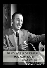 Quadro da parete poster Walt