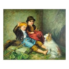 Quadro Dipinto a Mano Olio su