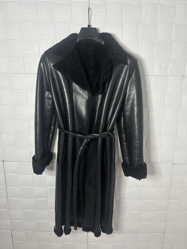 Vintage shearling real leather - vintage,