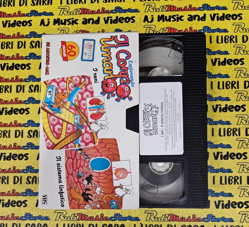 Vhs cartonata esplorando - cartonata, il