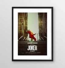 Poster con cornice " JOKER " Riproduzione locandina film