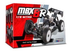 Mugen Seiki 1:8 GP 4WD fuoristrada buggy MBX-8R E2027 RC modellino auto