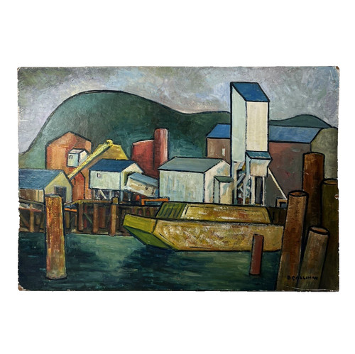 Quadro olio industriale - quadro,