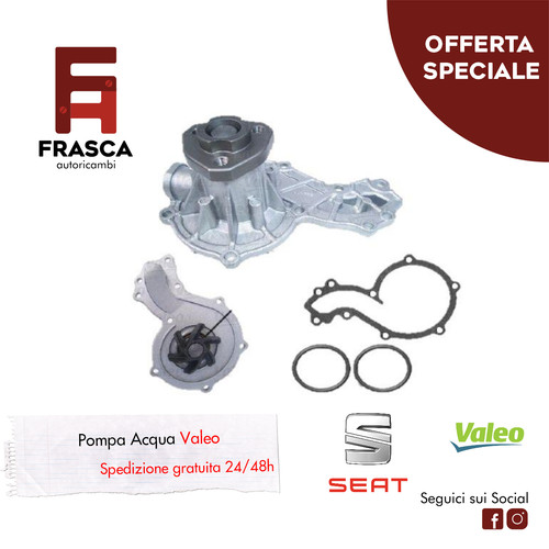 Pompa acqua valeo seat inca - seat,