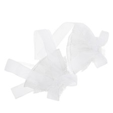  1 paio di guanti in pizzo Lolita bracciale in chiffon elastico con manica