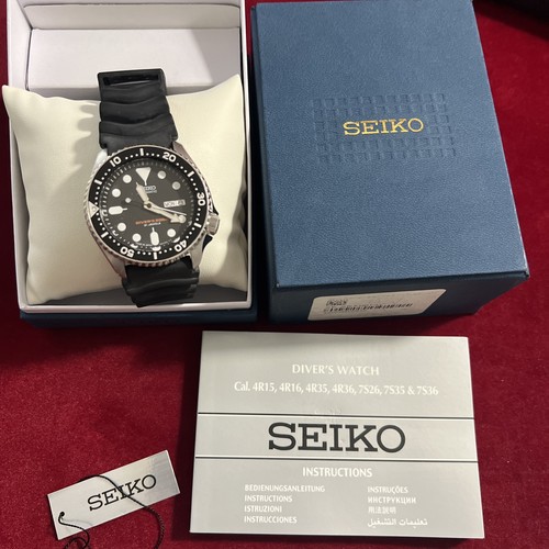 Orologio seiko uomo nero - uomo,