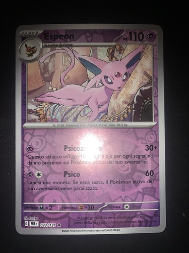 Evoluzioni prismatiche espeon - evoluzioni,