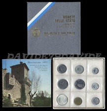 SAN MARINO - SERIE DIVISIONALE MONETE IN LIRE ANNO 1977 _ ECOLOGIA 