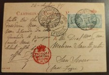 1917 cartolina postale