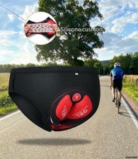 Slip Uomo Ciclismo Intimo 3D Imbottito Bici MTB Asciugatura Rapida Traspirante Sottopantalone