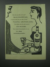 Pubblicità Seagers Dry Gin