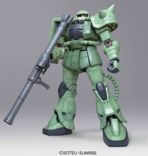 Bandai model kit megasize zaku - model,