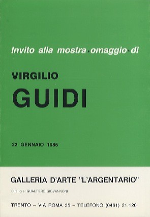 Invito alla mostra - , di