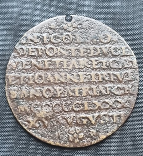 Antica medaglia 1581 - medaglia,