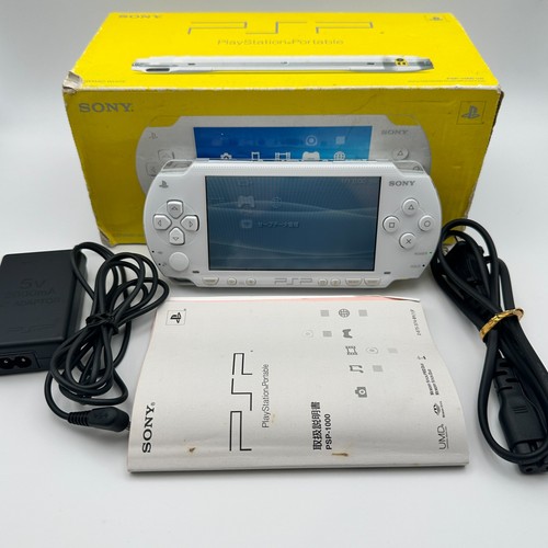 Sony psp 1000 ceramic - 1000, white