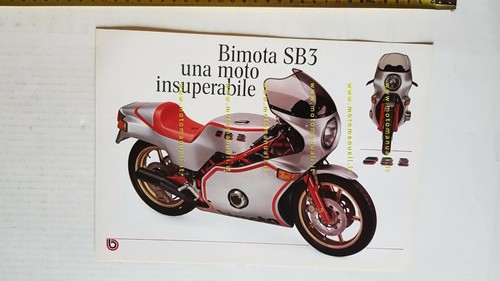 Bimota sb3 1979 depliant - bimota,