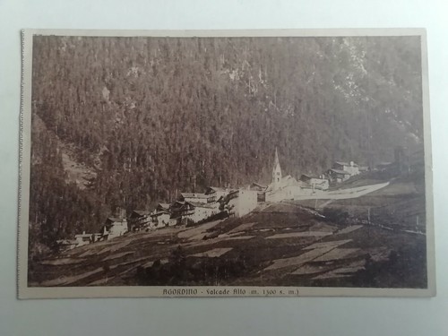 Cartolina agordino belluno - cartolina,