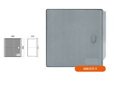 CASSETTA CONTENITORE PER CONTATORE ENEL TRIFASE 380V ARE/GMI-Y SERRATURA SC/1
