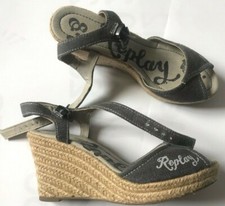 REPLAY scarpe da donna con tacco a zeppa