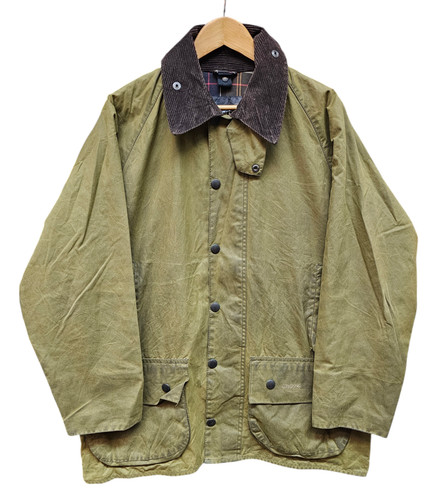 Giacca cerata verde vintage