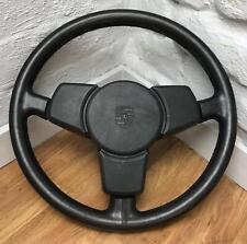 Volante in pelle nera