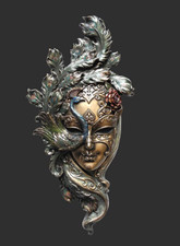 Maschera Veneziana Pavone Il