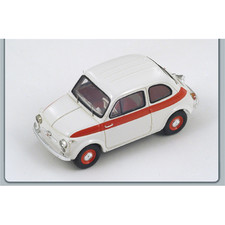 FIAT 500 SPORT 1958 WHITE 1:43