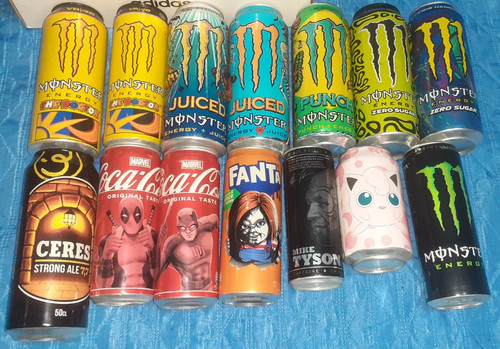 Collezione lattine drink - lattine,