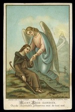 santino cromo-holy card^ bouasse lebel n.88 ANGELO CUSTODE