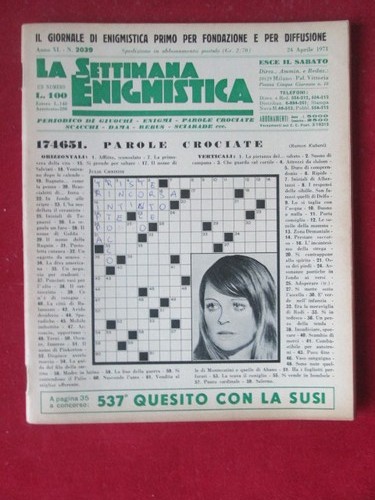 Settimana enigmistica 2039 - enigmistica,
