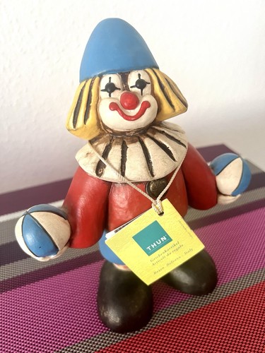 Thun bolzano statuina clown - thun,