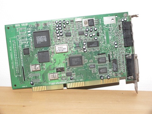 Vintage sound card isa - sound,