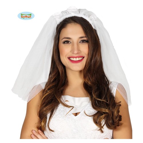 Velo sposa bianco con - sposa,