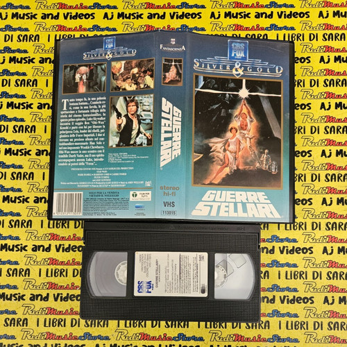 Vhs film guerre stellari - film,