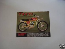 advertising Pubblicità 1972 MOTO TESTI CARABO CROSS 50