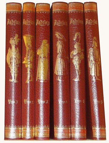 Oeuvres rabelais illustrees - oeuvres,