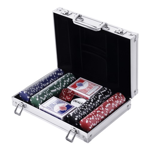 Homcom valigetta poker - homcom,