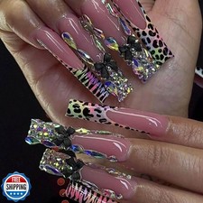 Xl Long Press on Nails Square